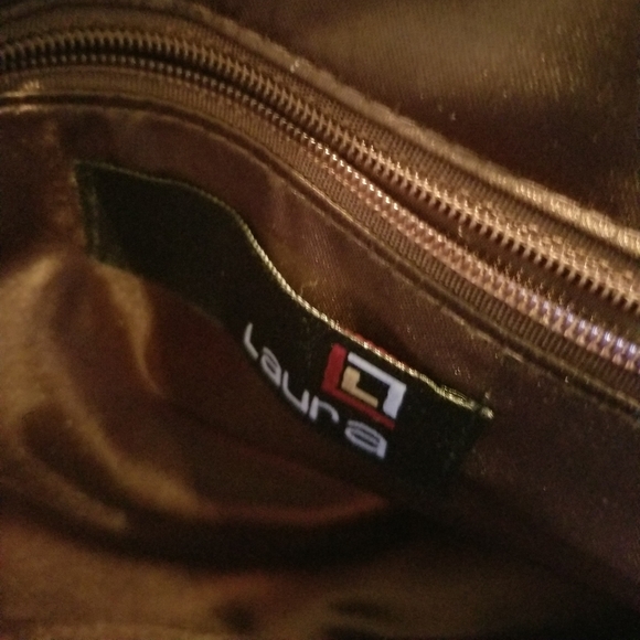 Brown Snakeskin Clutch Purse - Picture 4 of 6